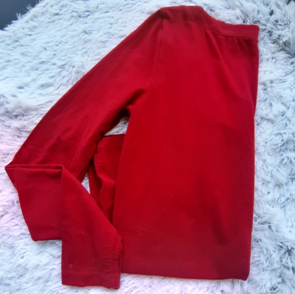Ann Taylor Loft Red Blouse for Women SZ L - Picture 2 of 8
